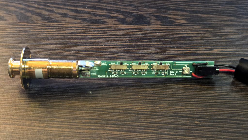 Takamine line driver preamp, out of guitar.